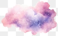 PNG Dreamy pastel galaxy cloud