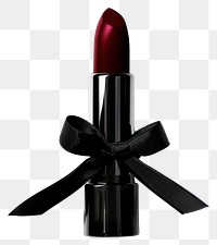 PNG Elegant red lipstick with bow