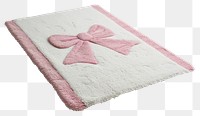 PNG  Cute pink bow rug