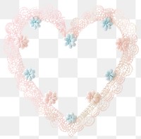 PNG  Delicate lace heart frame