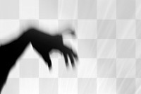 PNG  Shadowy hand abstract art