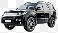 PNG Sleek black luxury SUV