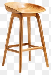 PNG A wooden bar stool furniture chair.