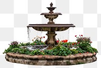 Elegant garden fountain centerpiece