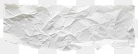 PNG Crumpled torn white paper sheet