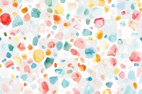 PNG Colorful abstract watercolor pattern