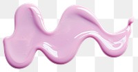 PNG Pink paint wavy pattern