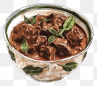 PNG Delicious beef stew illustration