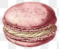 PNG Delicious pink macaron illustration