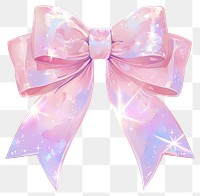 Sparkling pastel pink bow