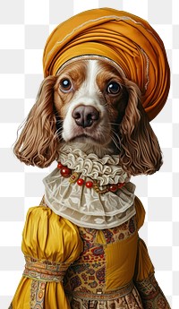 Portrait spaniel animal dog.