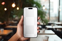 PNG phone screen mockup, transparent design