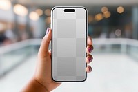 PNG phone screen  mockup, transparent design