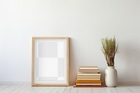 PNG wooden photo frame mockup, transparent design