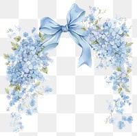 PNG  Elegant floral frame illustration