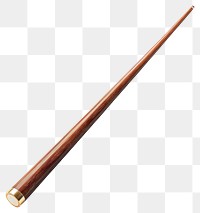 PNG Elegant wooden billiard cue stick