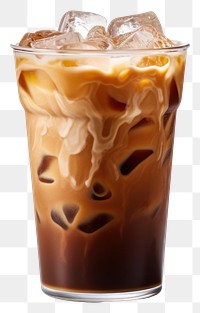 PNG A cup of iced Nitro Cold Brew beverage coffee drink.