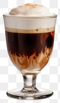 PNG A cup of Irish Coffee coffee beverage alcohol.