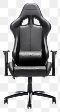 PNG Ergonomic black gaming chair