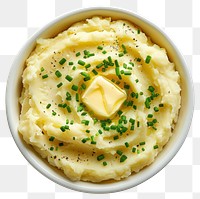 PNG Creamy mashed potatoes with butter