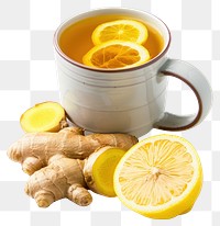 PNG Ginger lemon tea in mug