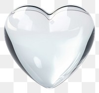 PNG  Glass heart transparent white background