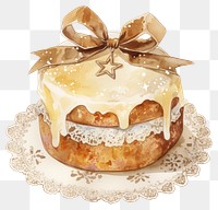 PNG  Delicious festive cake illustration