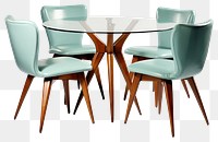 PNG Dining set table architecture furniture.