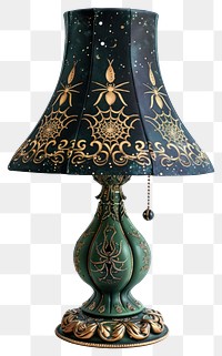 PNG Green lamp mockup chandelier lampshade table lamp.