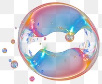 PNG Colorful abstract bubble illustration