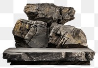 PNG  Natural rugged stone arrangement