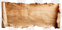 PNG Vintage parchment scroll paper