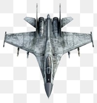 PNG  Military jet fighter aircraft top