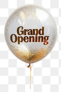 PNG  Festive grand opening balloon