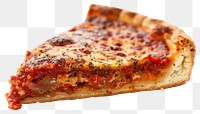 PNG Delicious cheesy deep-dish pizza slice