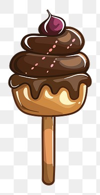 PNG ice cream element, transparent background