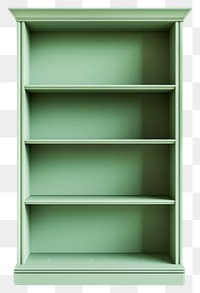 PNG Green pastel bookshelf furniture letterbox cupboard.