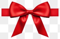 PNG Elegant red gift bow