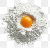 PNG Egg powder flour food.