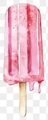 PNG Pink popsicle furniture dessert cream.