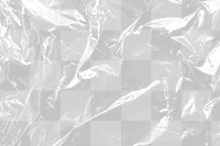 Shiny crumpled metallic foil png texture overlay, transparent background