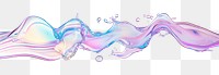 Clear gel splash border background bubble colors.