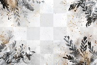 PNG Winter watercolor background elegant nature design.