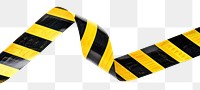 PNG Black yellow caution tape roll