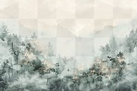 Mystical forest watercolor  png paint texture overlay, transparent background