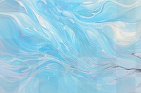 Abstract fluid blue waves png paint texture, transparent background