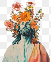 PNG Jesus art photography illustrated.