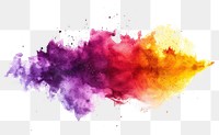 PNG  Vibrant watercolor splash art