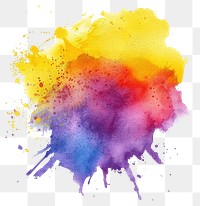 PNG  PNG  Vibrant watercolor splash art