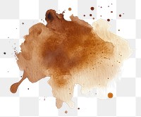 PNG  PNG  Abstract brown watercolor splash